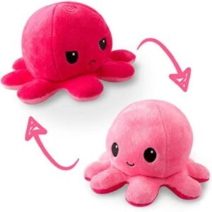 Reversible octopus soft toy